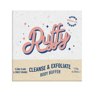Downunder Wash Co Ruffy Cleansing & Exfoliating Bar Soap - Body Buff--Hello-Charlie