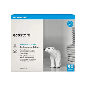 Ecostore Dishwasher Tablets - Fragrance Free-50 tablets-Hello-Charlie