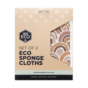 Ever Eco Eco Sponge Cloths - Chasing Rainbows--Hello-Charlie