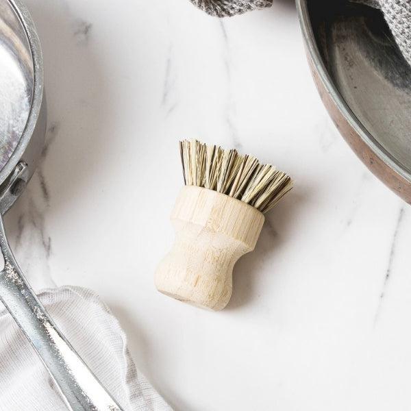 Ever Eco Pot Scrubber with Palm Leaf Bristles--Hello-Charlie