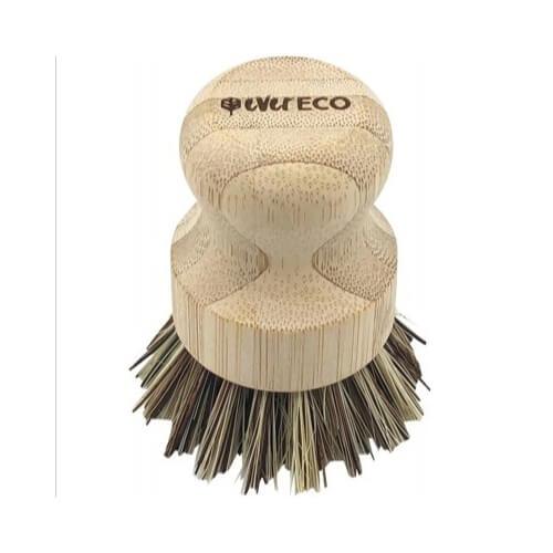 Ever Eco Pot Scrubber with Palm Leaf Bristles--Hello-Charlie