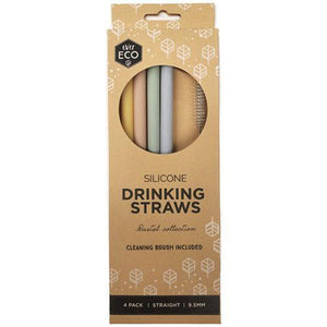 Ever Eco Silicone Drinking Straws - Straight--Hello-Charlie