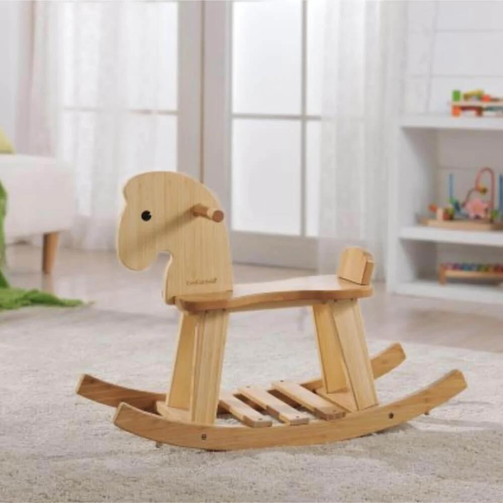 Everearth bamboo sales rocking horse