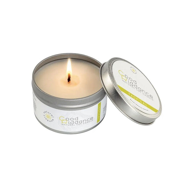 Good Riddance Natural Soy Candle - Tropical--Hello-Charlie