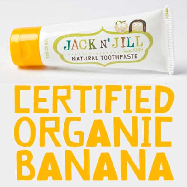 Jack N' Jill Natural Kids Toothpaste - Banana--Hello-Charlie