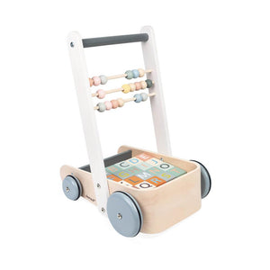 Janod Cocoon Walker With Blocks--Hello-Charlie
