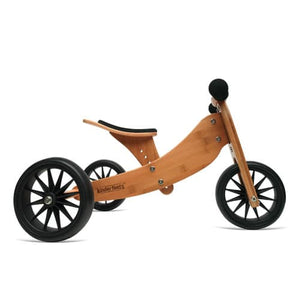 Kinderfeets Tiny Tot Trike & Bike - Bamboo--Hello-Charlie