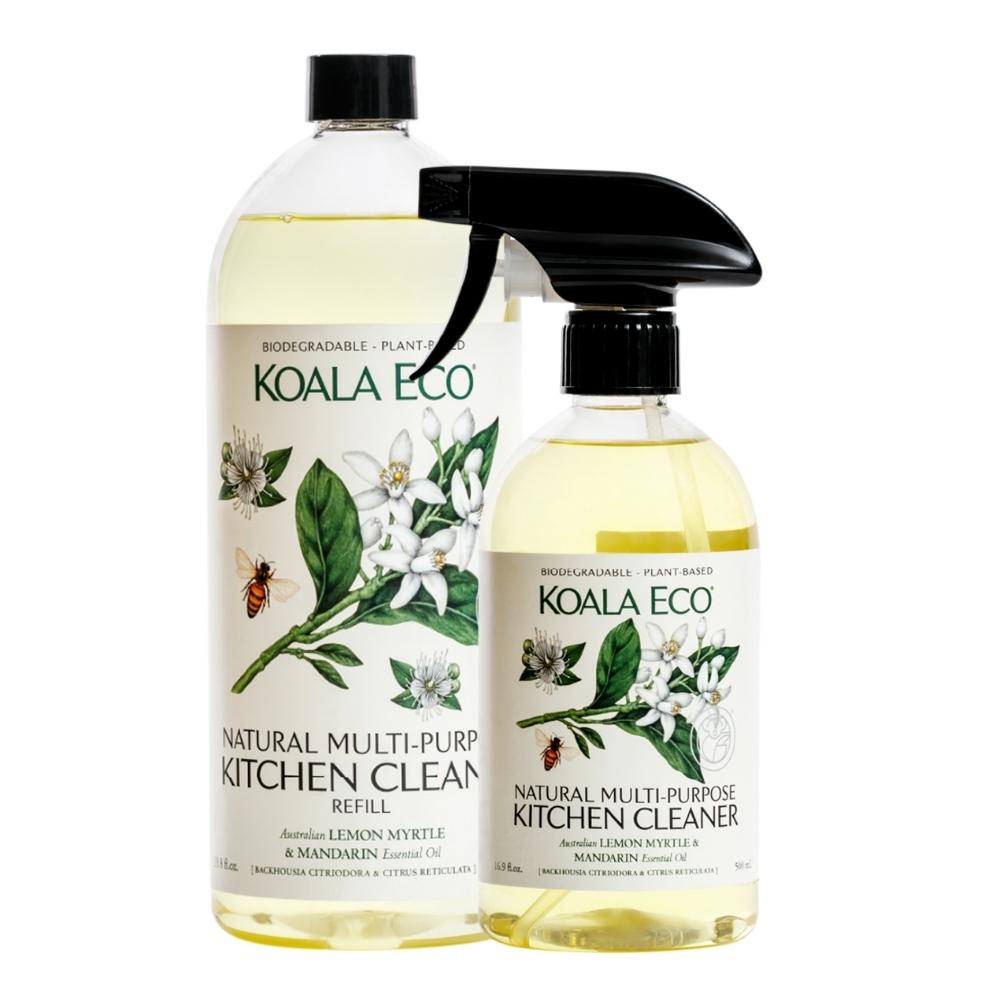 Koala Eco Australian Lemon Myrtle & Mandarin Natural Multi-Purpose Kitchen Cleaner