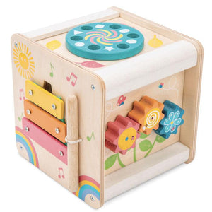 Le Toy Van Petilou Petit Activity Cube--Hello-Charlie