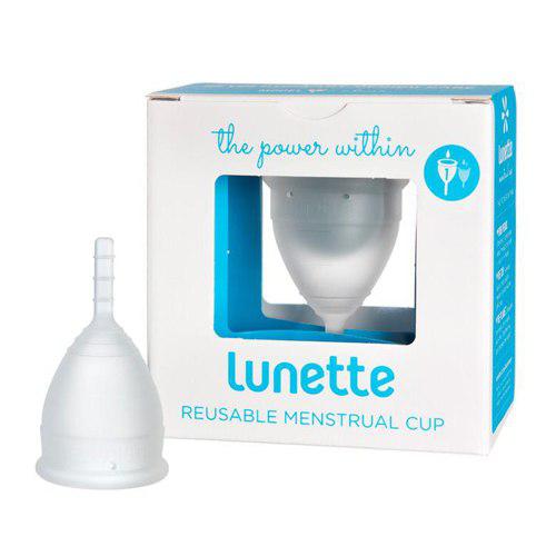 Lunette Clear Menstrual Cup--Hello-Charlie