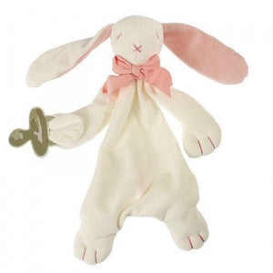 Maud n Lil Organic Soft Toy Comforter - Rose the Bunny Pink--Hello-Charlie