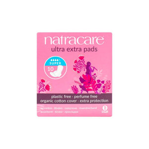 Natracare Ultra Extra Pads Wings - Super--Hello-Charlie