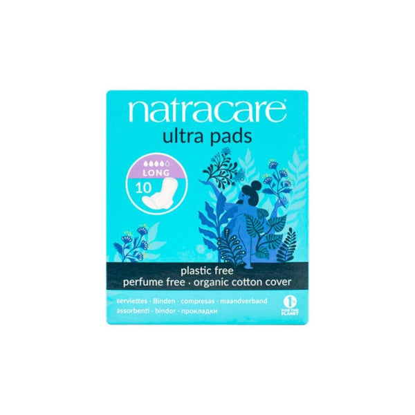 Natracare Ultra Pads Wings Long--Hello-Charlie