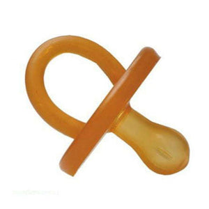 Natural Rubber Soothers - Round-Small-Hello Charlie