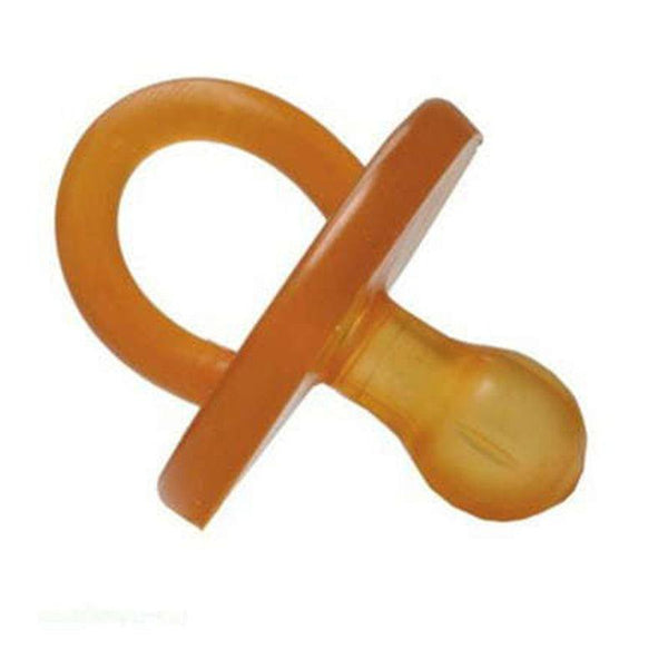 Natural Rubber Soothers - Round Twin Pack--Hello-Charlie