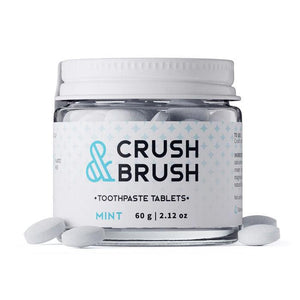 Nelson Naturals Crush & Brush Toothpaste Tablets - Mint--Hello-Charlie