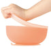 Olababy Silicone Suction Bowl with Lid - Coral--Hello-Charlie