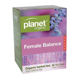 Planet Organic Herbal Tea Bags - Female Balance--Hello-Charlie