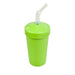 Re-Play Straw Cup with Reusable Straw-Green-Hello-Charlie
