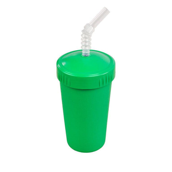 Re-Play Straw Cup with Reusable Straw-Kelly Green-Hello-Charlie