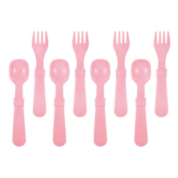 Re-Play Utensils-Baby Pink-Hello-Charlie