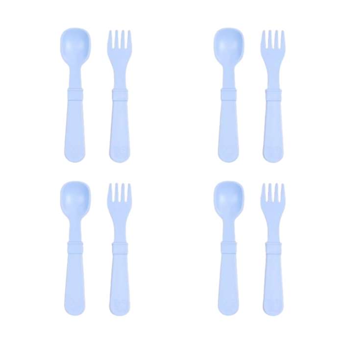 Re-Play Utensils Naturals-Ice Blue-Hello-Charlie