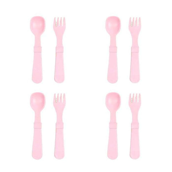 Re-Play Utensils Naturals-Ice Pink-Hello-Charlie