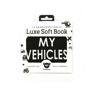 RMS Luxe Baby Soft Books - My Vehicles--Hello-Charlie