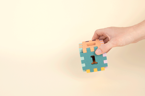 We Might Be Tiny Cubie - Sensory Jigsaw Cube