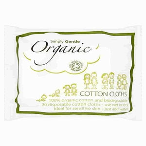 Simply Gentle Organic Cotton Cloths--Hello-Charlie