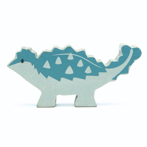 Tender Leaf Toys Ankylosaurus Wooden Dinosaur Toy--Hello-Charlie