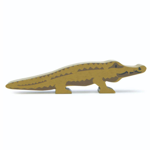 Tender Leaf Toys Crocodile Wooden Animal Toy--Hello-Charlie