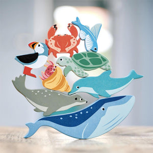 Tender Leaf Toys Sea Turtle Wooden Toy--Hello-Charlie