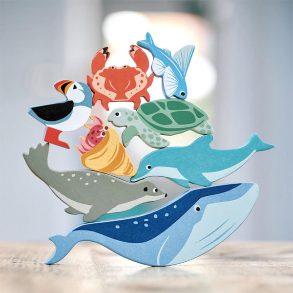 Tender Leaf Toys Whale Wooden Toy--Hello-Charlie