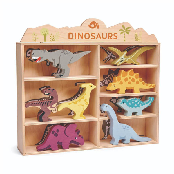 Tender Leaf Toys Wooden Dinosaur Set--Hello-Charlie