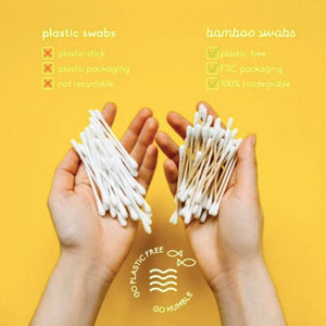 The Humble Co. Cotton Buds - White--Hello-Charlie