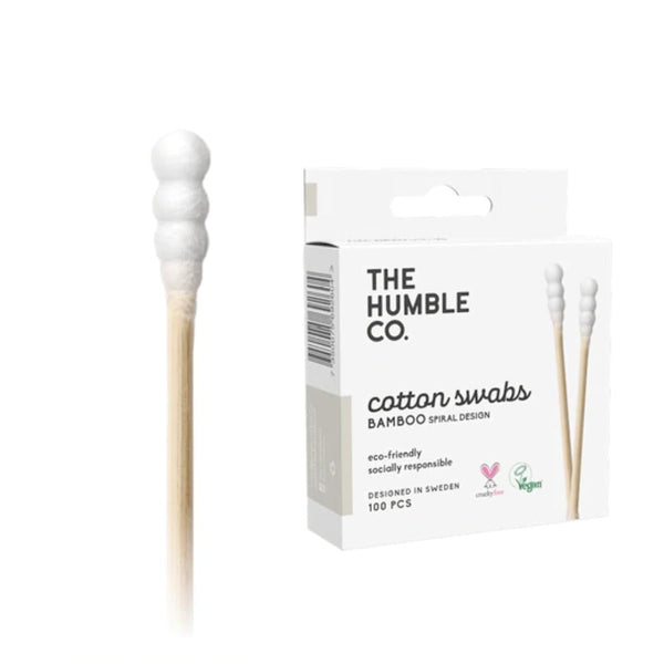The Humble Co. Cotton Buds - White--Hello-Charlie