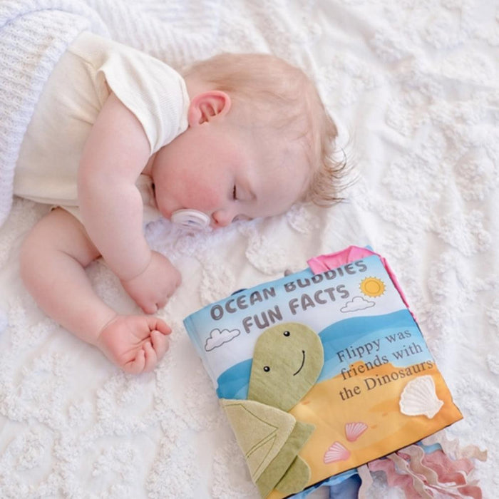 Tikiri Ocean Activity Baby Cloth Book--Hello-Charlie