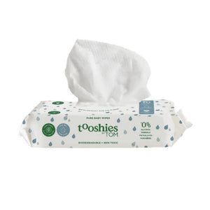 Tooshies by Tom Pure Baby Water Wipes--Hello-Charlie