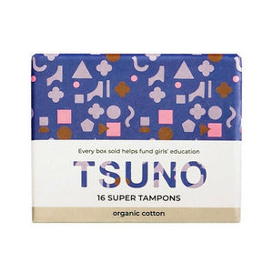 Tsuno Organic Cotton Tampons - Super--Hello-Charlie