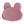 We Might Be Tiny Bunny Stickie Plate - Dusty Rose--Hello-Charlie