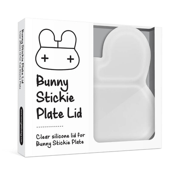 We Might Be Tiny Bunny Stickie Plate Lid--Hello-Charlie