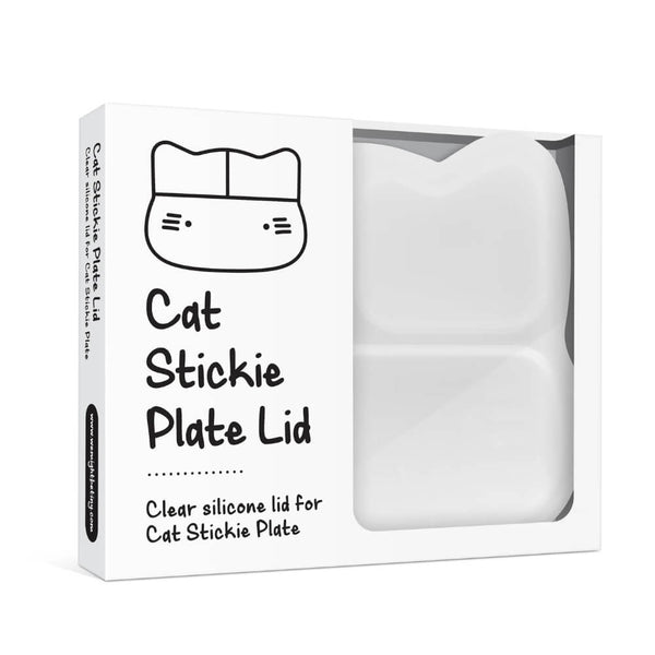 We Might Be Tiny Cat Stickie Plate Lid--Hello-Charlie