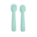 We Might Be Tiny Feedie Fork & Spoon Set - Mint--Hello-Charlie