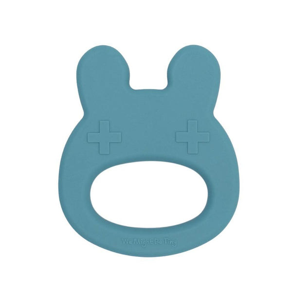 We Might Be Tiny Silicone Baby Teether - Bunny-Blue Dusk-Hello-Charlie