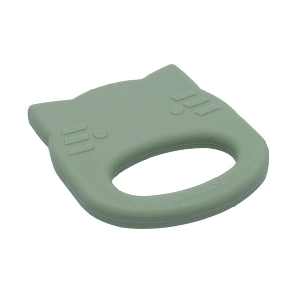 We Might Be Tiny Silicone Baby Teether - Cat-Sage-Hello-Charlie