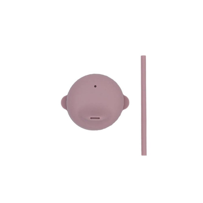 We Might Be Tiny Sippie Lid & Mini Silicone Straw - Dusty Rose--Hello-Charlie