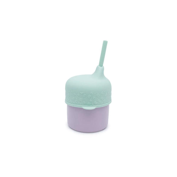 We Might Be Tiny Sippie Lid & Mini Silicone Straw - Minty Green--Hello-Charlie