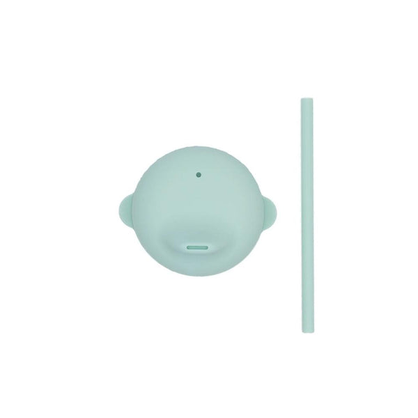 We Might Be Tiny Sippie Lid & Mini Silicone Straw - Minty Green--Hello-Charlie