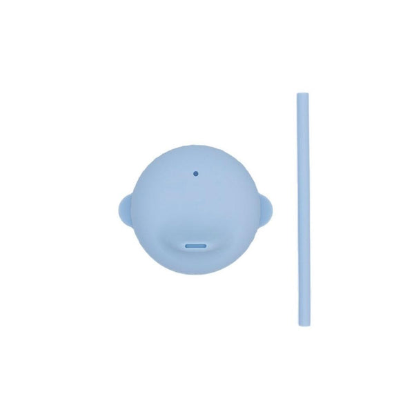 We Might Be Tiny Sippie Lid & Mini Silicone Straw - Powder Blue--Hello-Charlie